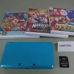 Nintendo3DS＋ソフト3本セット 動作確認済 ＊タッチペン欠品