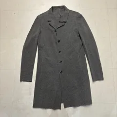 ATTACHMENT アタッチメント ピグメント染カシミアニット天竺ロングコート KC42-066 グレー size:1【中目黒A07】