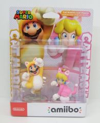 amiibo ネコマリオ ネコピーチ ダブルセット アミーボ