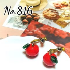 再販】No.678 苺ジャム⭐クッキー⭐イヤリング⭐送料無料⭐セット