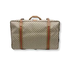 ☆ 希少GUCCI グッチ　トランクケースGGスプリウム／レザー  中古美品☆ 2025年最新】Yahoo!オークション -グッチ トランクケースの中古