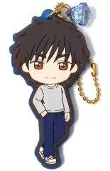 【中古】キーホルダー・マスコット(キャラクター) 木之本桃矢 キャラクターラバーチャーム 「一番くじ アニメ カードキャプターさくら～クリアカード編～」 F賞