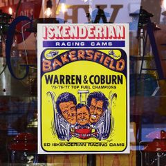 ポスター / [ISKENDERIAN] イスケンデリアン アメリカン雑貨 ガレージ レース 車 インテリア オシャレ カッコイイ ビンテージ風