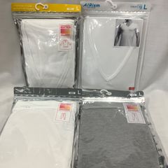 【未開封】ユニクロ　メンズ　Lサイズ　エアリズム　ヒートテック　シャツ　タイツ　C594