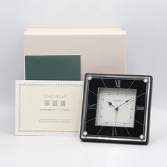 新品 銀座WAKO 超ミニクロック MS202 幅68x55 【公式通販】