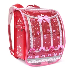 COLORFUL CANDY STYLE ランドセルカバー 女の子 雨 反射材付き 入学準備 安心 安全 入学祝い りぼんとレースのジュエリードレーブ N4180500