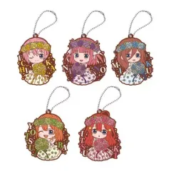 【中古】キーホルダー 全5種セット ラバーマスコット 「ガシャポンくじ 五等分の花嫁∬ あそーと3」 B賞