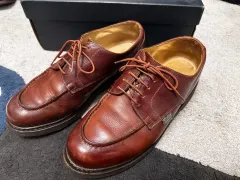 美品❗️期間限定値下げ‼️パラブーツ　シャンボード　茶 UK６ 2025年最新】パラブーツ シャンボード 6の人気アイテム - メルカリ