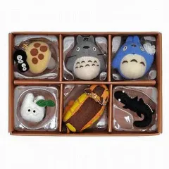 【中古】キーホルダー・マスコット(キャラクター) 集合 ボールチェーン付マスコット ジブリコレクションセット(6個入) 「となりのトトロ」