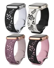 【特価商品】3 4 5 6 7 2 8 9 10 交換ベルトUltra 1 シリコンストラップ ソフト 柔らかい 女性 SE 対応 38mm 40mm 41mm 通気 42mm 44mm 45mm 46mm レディース for49mm バタフライ コンパチブル