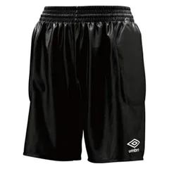umbro アンブロ ジュニア GKハーフパンツ ブラック 140 UAS6700GJP BLK | スポーツ スポーツ用品 運動 服 衣類 ウエア ボトムス パンツ 半ズボン 軽量 耐久性 サテン 機能性 ブランド 快適 素材 人気 おすすめ サッカー フッ