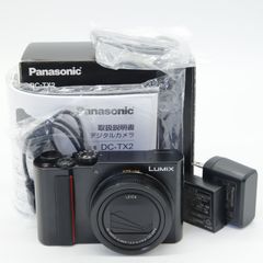 ■美品■ パナソニック コンパクトデジタルカメラ ルミックス TX2 光学15倍 ブラック DC-TX2-K