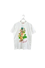 KENZO flower print T-shirt ケンゾー 半袖Tシャツ 花柄 ホワイト サイズM プリントT 白T ヴィンテージ ネ