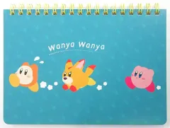 【中古】ノート・メモ帳 カービィ＆ワドルディ＆ガルルフィ リングノート おしゃれなステーショナリー 「一番くじ 星のカービィ プププなしんせいかつ☆」 G賞