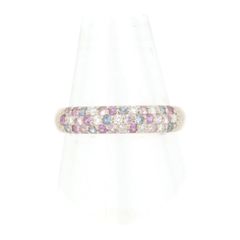 ポンテヴェキオ エテルノ ピッコリ―ニ サファイア ダイヤ リング 指輪  