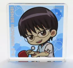 【中古】アクリルスタンド・アクリルパネル 志村新八 「銀魂 3年Z組銀八先生 POP UP SHOP ランダムミニアクリルブロック 球技大会 デフォルメ ver.」