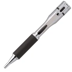 【送料無料】シャチハタ シヤチハタ ネームペンキャップレスS シルバー