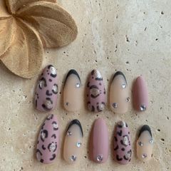 rennya_aページ ネイルチップ シアーベージュのちゅるるんネイル⋆* ネイルチップ（つけ爪） A