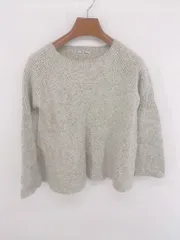 IENAモカベージュ アンゴラ混紡 長袖セーター ヴェルメイユパーイエナ VERMEIL par iena ニット 17AW アンゴラ