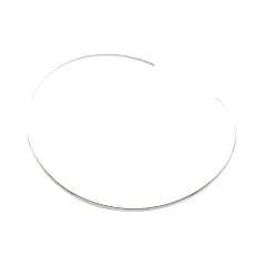 【シルバー×ワンサイズ】[Cream dot. クリームドット公式] ネックレス レディース 金属アレルギー ニッケルフリー メタル チョーカー ネックカフ デコルテ シャープ シンプル 上品 ブランド アクセサリー プレゼント 女性 