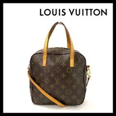 Y【LOUIS VUITTON】スポンティーニ モノグラム 2Way バッグ M47500 ブラウン/茶 ショルダーバッグ ハンドバッグ ルイ ヴィトン (56142TT3)