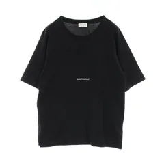 サンローラン SAINT LAURENT カットソー ブラック コットン シャツ レディース Used Bのサムネイル