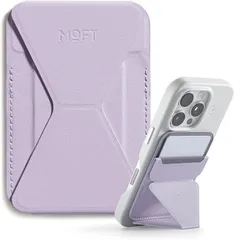 MOFT 【 MOVAS™ 耐久＆磁力強化版 】スマホスタンド Snap-On iPhone 16/15/14/13/12シリーズ兼用 MagSafe対応 高耐久 傷や汚れに強い 磁力強化 スタンド カード収納 多角度調節 薄型軽量のサムネイル
