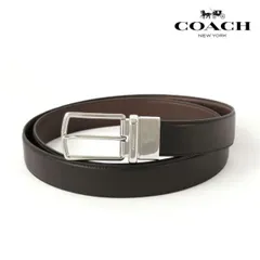ベルト メンズ ブランド 本革 コーチ リバーシブル スムースレザー COACH 64085