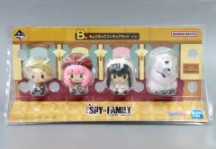 [중고] 트레이딩 피규어 포저가 조코이코 피규어 세트(4체 세트) [이치반 복권 극장판 SPY×FAMILY CODE:White] B상