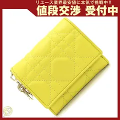 2025年最新】lady dior ロータスウォレット イエローの人気