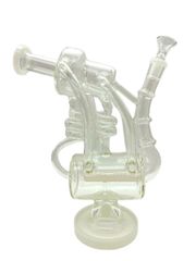 ☆新品☆ リサイクラーガラスボング 水パイプ ガラスパイプ 高さ約25cm