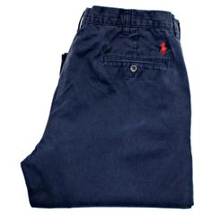 ポロ バイ ラルフローレン ネイビー チノパン ポニー刺しゅう入り【Polo by Ralph Lauren】PRESTON PANT W36 大きいサイズ
