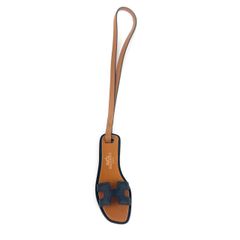 新品未使用 HERMES エルメス オランナノバッグアクセサリー ブラック/ナチュラル/サンド Epsom エプソン キーホルダー バッグアクセサリー