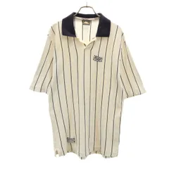 Kappa カッパ 半袖 ポロシャツ L アイボリー系 メンズ 古着
