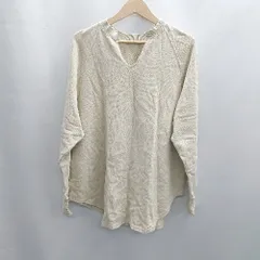 ◇ ⊇ JOURNAL STANDARD relume 長袖 トレーナー サイズF ベージュ レディース E  【1501160024428】