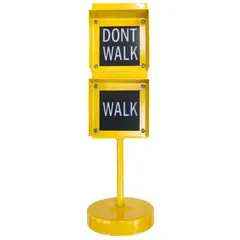 Walk Dontトラフィックシグナル　看板　ロードサイン　ガレージ　USA Walk Dontトラフィックシグナル 看板 ロードサイン ガレージ USA