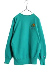 【お得なクーポン配布中!】 90s USA製 チャンピオン リバースウィーブ スウェット メンズ XL / 古着 オールド Champion トレーナー 裏起毛 ワンポイント 大きいサイズ