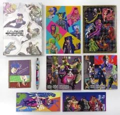 【中古】雑貨 集合 ギフトボックス 「ジョジョの奇妙な冒険 アニメ10周年記念展」 ギフトボックス付き入場券特典