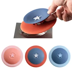 【特価セール】RICISUNG 排水口カバー シンク ふた 排水溝 ふた ゴミ受け 床ドレン 風呂栓 止水栓 止水フタ 水止めキャップ シンクストッパー 目皿 浴槽ストッパー 風呂場 浴室 バスルーム トイレ キッチン用 シリコン 排水口 ふた 3枚セット