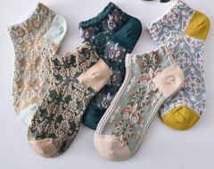 靴下 レディース かわいい 安い くるぶし ソックス おしゃれ 5足セット
