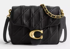 【コーチ】タイムズ    スクエア    タビー   ショルダーバッグ キルティング　クロスボディ