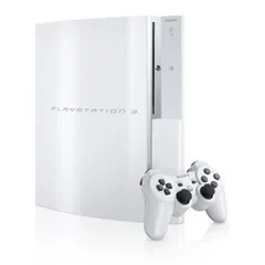 playstation3本体 CECHL00 ホワイト PLAYSTATION 3 PS3 (80GB) Ceramic White PS3 SONY Japan game