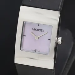 QZ LACOSTE 6000 シェル文字盤 レディース腕時計 2000000 NSK KRK