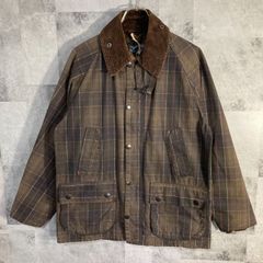 英国製 Barbour バブアー オイルドジャケット BEDALE TARTAN  38