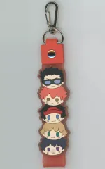 【中古】キーホルダー 生駒隊 ぽこっとちゃーむ 「一番くじ ワールドトリガー -仲間と紡ぐ、未来へ続く道-」 L賞