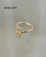 GOLDY/ゴールディ/ダブル ハート リング/アクセサリー/5240802のサムネイル