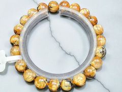 pof7j5]シルバールチルクォーツ大珠約18mm 極品位 - メルカリ