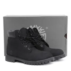 24cm TIMBERLAND WMNS 6INCH PREMIUM WATERPROOF BOOT ブラック 012907