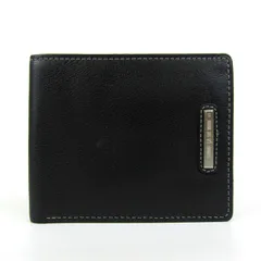 コムサ・デ・モード 二つ折り財布 カードケース ウォレット ブランド メンズ ブラック COMME CA DU MODE 【中古】