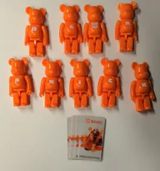 MEDICOMTOY BE@RBRICK シリーズ39 BASIC 9体セット ネオンオレンジ